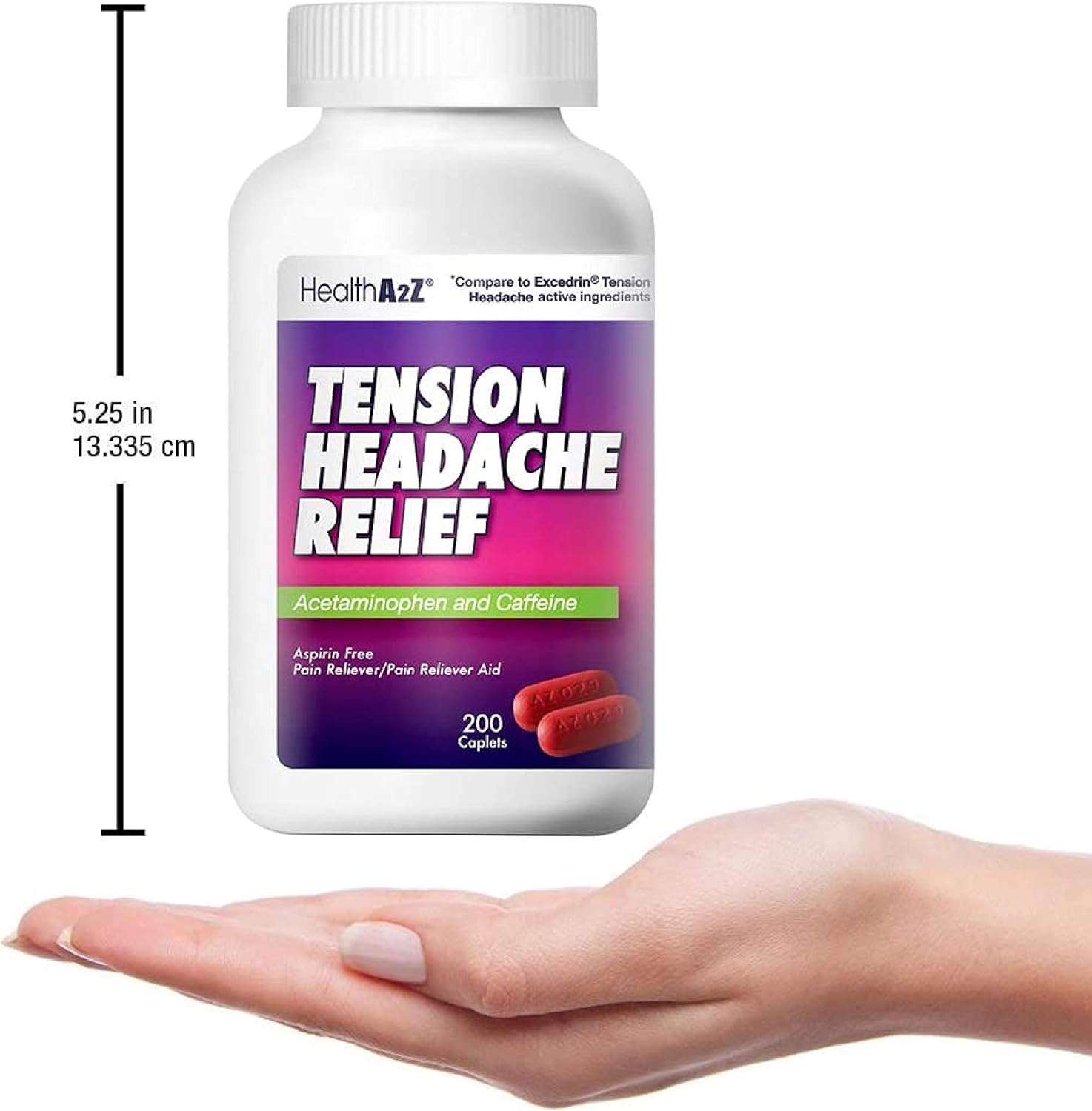 Tension Headache Relief aspi.rin Free Compare to Excedrin ...