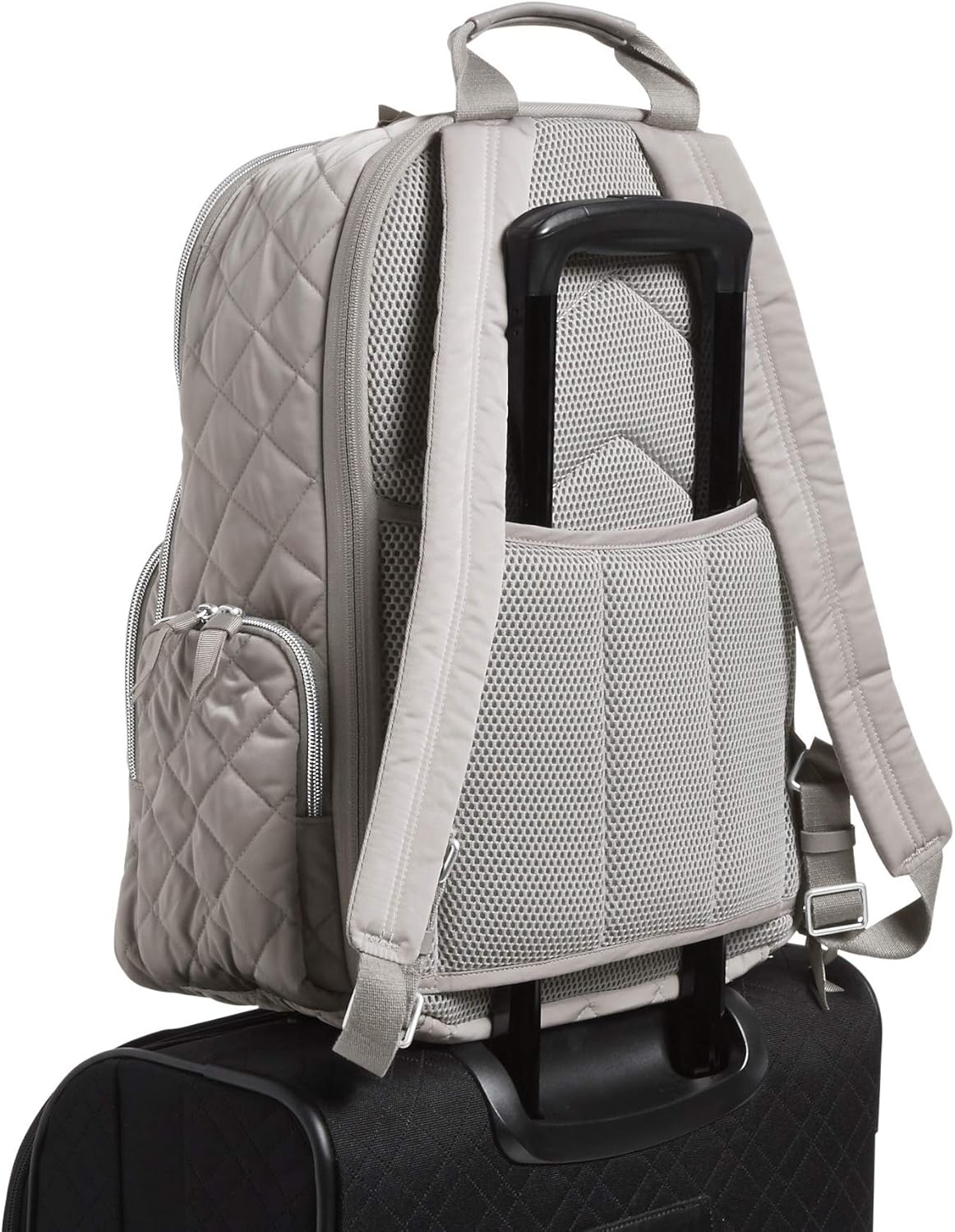 Vera Bradley Performance Twill Commuter Backpack, Tranquil Gray: Shoes