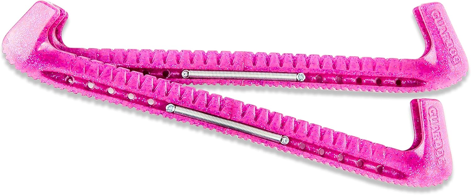 Proguard Sports Ice Skate Blade Covers, Deluxe Figure Skate Guards are Easy to Adjust and Can Be Trimmed to Fit, Versatile Skate Protectors for All Ice Skates 1 Pair, Pink Pearl : Hockey Protective Gear : Sports & Outdoors