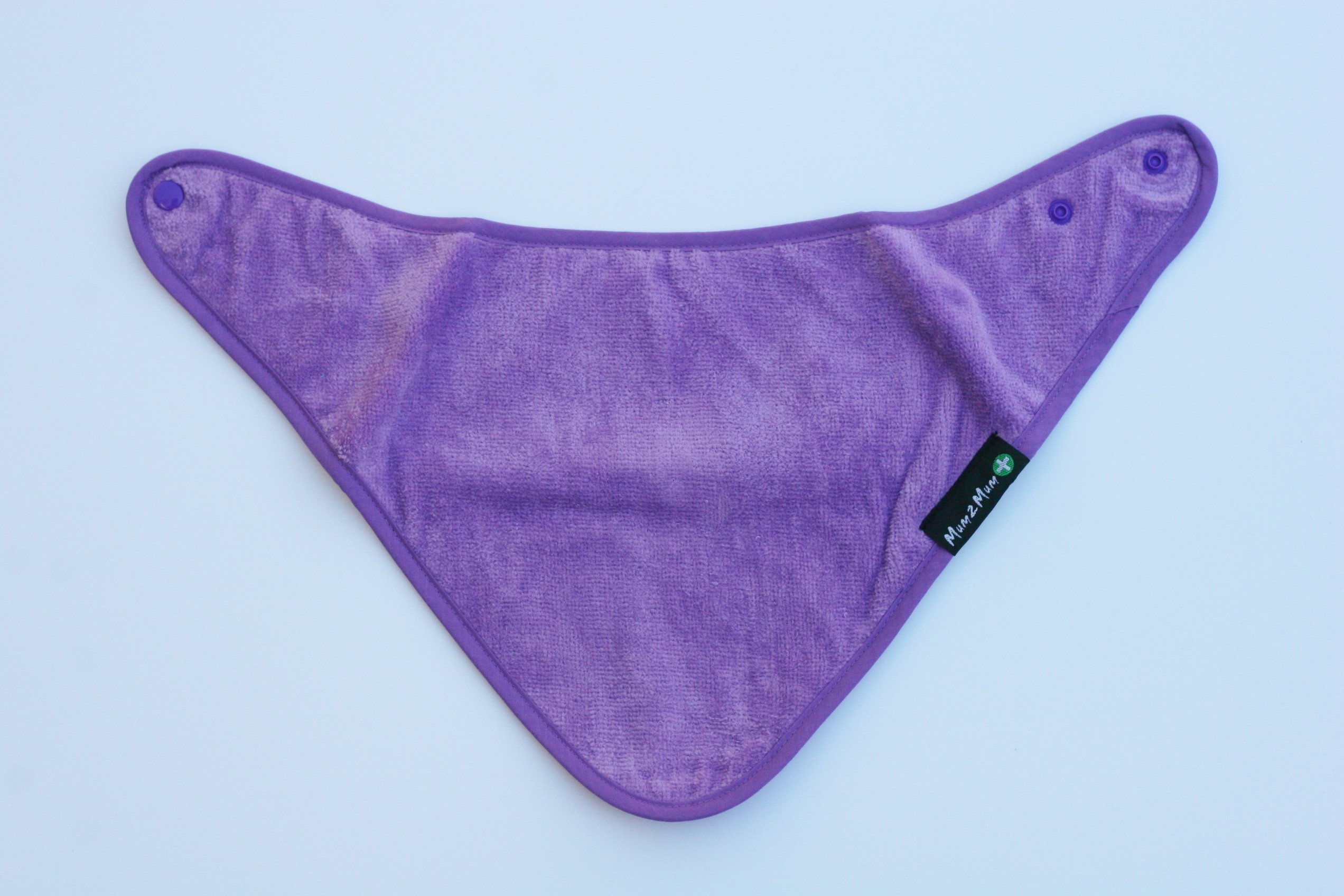 Mum2Mum Plus Special Needs Youth Bandana Bib in Purple