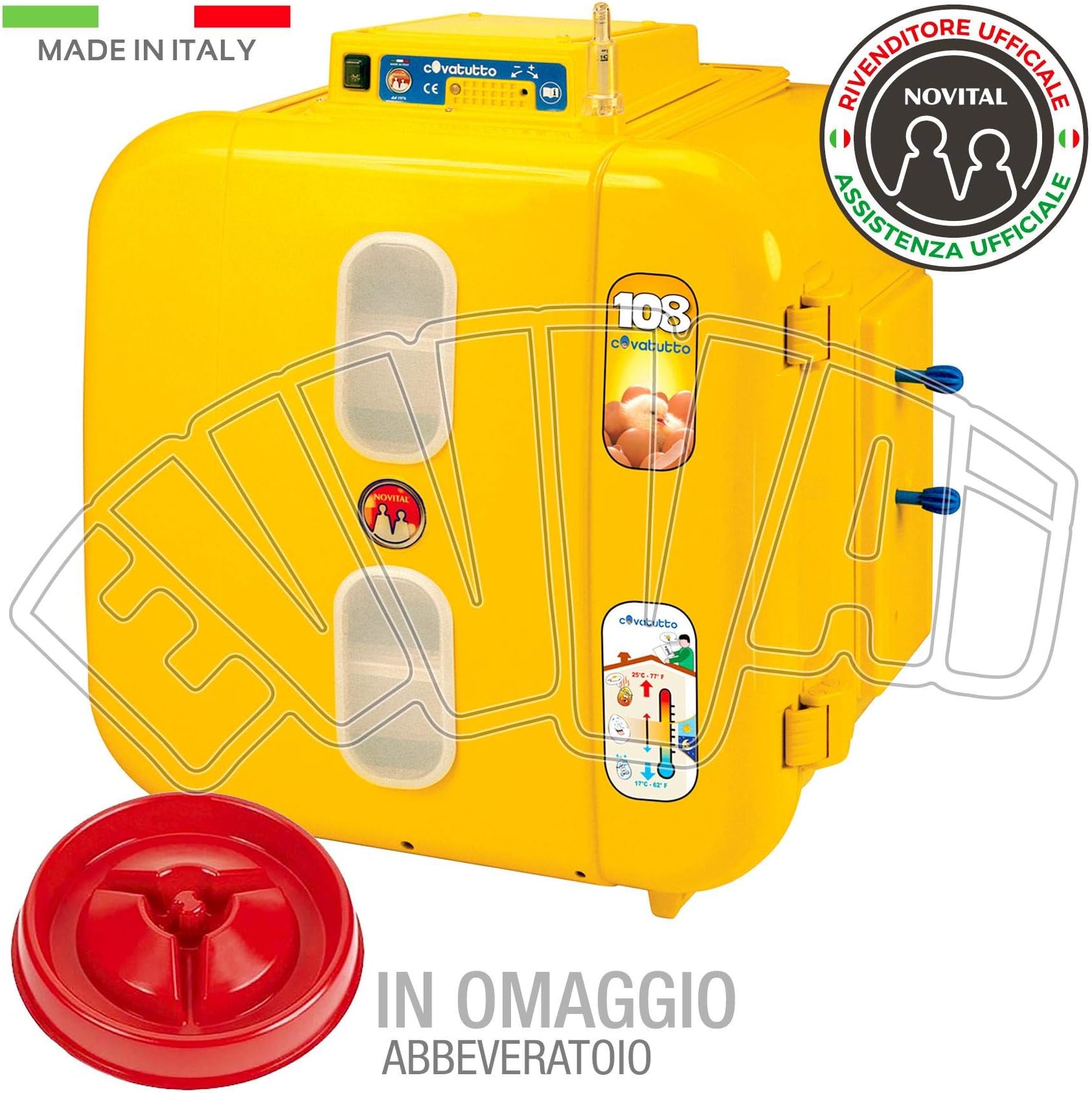 NOVITALIncubator 'Covatutto 108' 108 Eggs