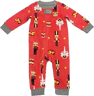 nutcracker baby pajamas