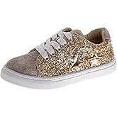 KENSIE GIRL Sneaker Low Top Shoes - Kids Casual Sneakers LowTops Fashion Shoe for Girls (Sizes: 5-10 Toddler / 11-13 Little Kid / 1-4 Big Kid)