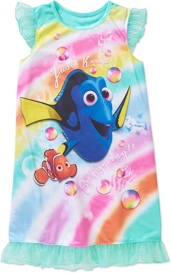 Disney Dory Nemo Chemise De Nuit Chemise De Nuit De Petite Fille Xs 4 5 Amazon Ca Vetements Et Accessoires