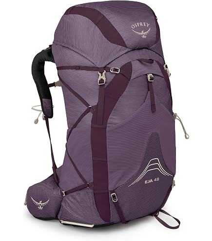 Osprey Ariel 55L Women's Backpacking Backpack, Ceramic Blue, WXS/S : Sports & Outdoors
