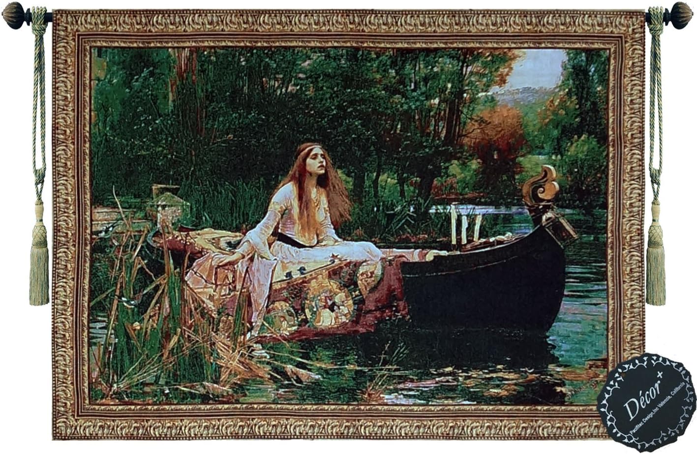 [Free Shipping] Beautiful the Lady of Shalott by John William