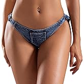 Dxyufazhe Women's Sexy Beach Shorts Stretchy Low Rise Mini Denim Shorts Hot Pants Clubwear