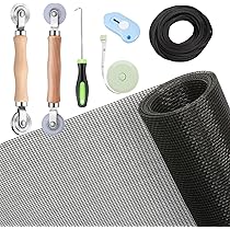 Prime-Line PL 15942-1 Patio Sliding Screen Door Grille, 48 In. x 26 In., Aluminum Construction, Bronze (Single Pack