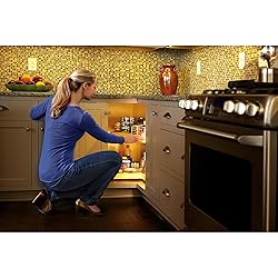 Rev-A-Shelf 32" Kidney Shaped Dual Tier Lazy Susan
