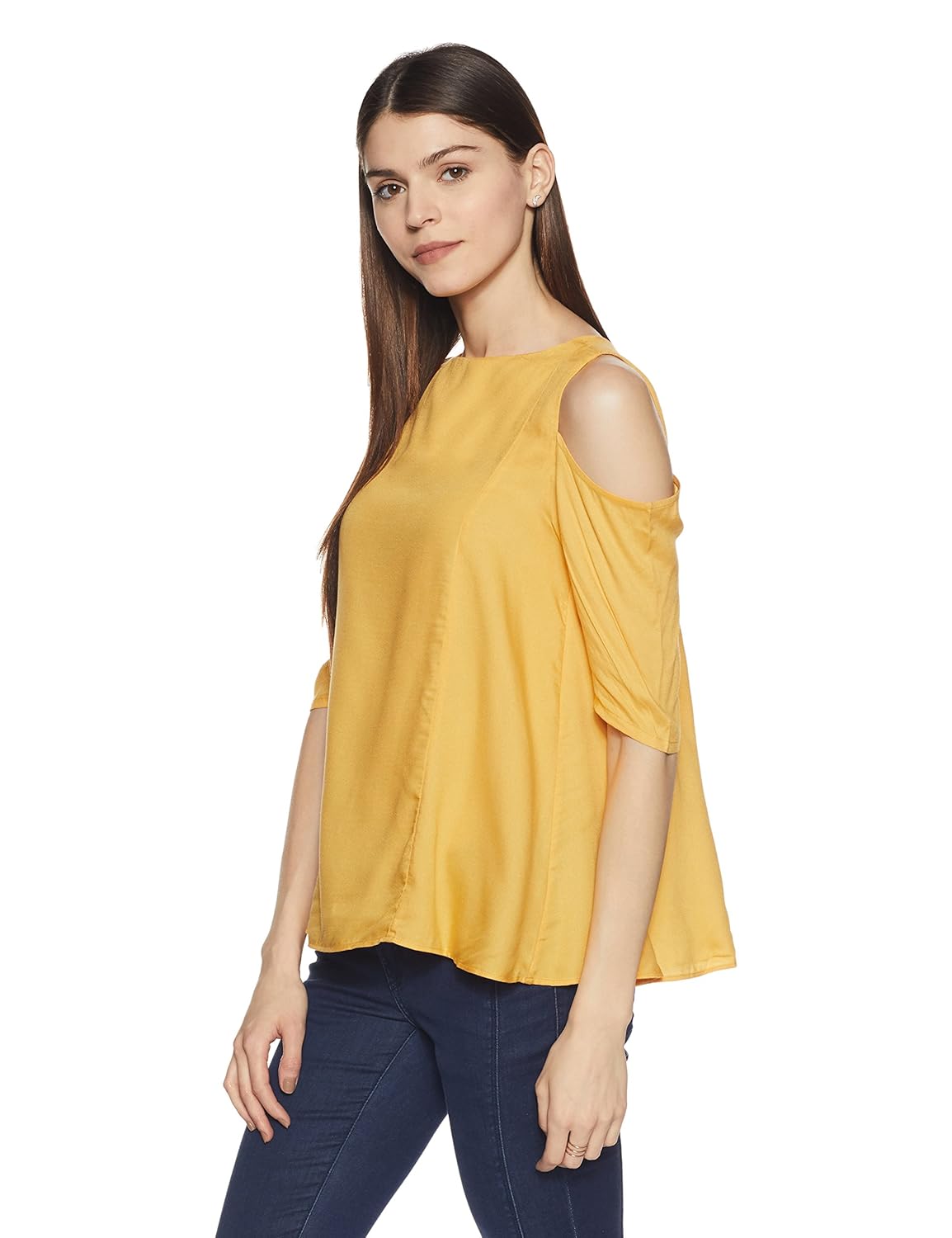 van heusen women's plain regular fit modal shirt