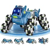 UJROQI Gesture Sensing RC Stunt Car,Remote Control Car Toys for Ages 8-10-12,with Lights Music Spray,8WD 360&deg; Spins All Terrains Kids Toys Car, 6-8 Year Old Boy Birthday Gift &amp; 6-13 Best Gift for Kid