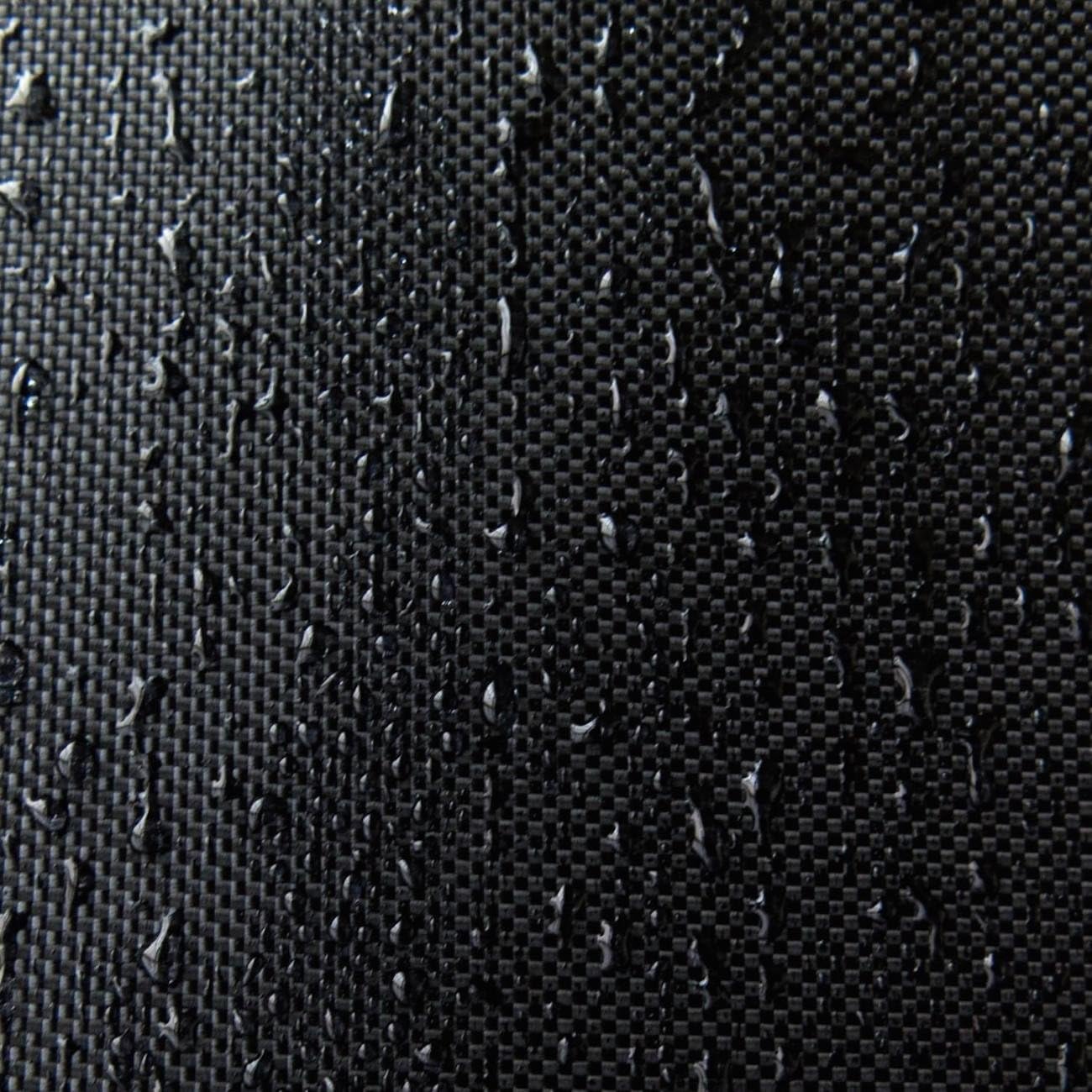 Solid Onyx Black 100 Nylon Canvas Fabric Fine Weave Amerbelle Durable Water Repel