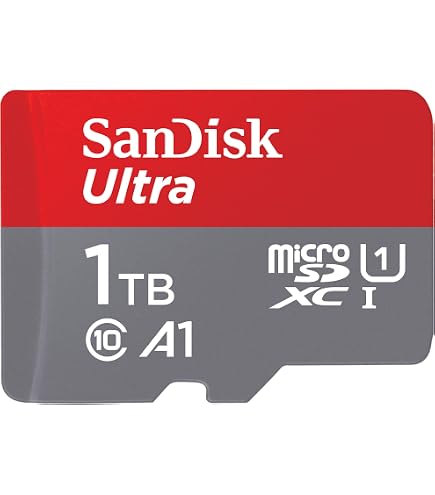 SanDisk Ultra 3D SSD　1TB SanDisk 1TB Ultra microSDXC UHS-I Memory Card with Adapter - 120MB