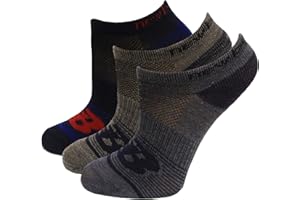 New Balance Kids No Show Socks, 6 Pair