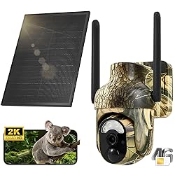 4G LTE Cellular Trail Cameras 2K 360° View Live