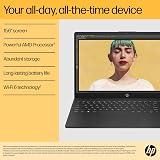 HP 15.6 Laptop Ryzen 5 7520U 8GB RAM 256GB SSD FHD Win 11 Chalkboard Gray view 5