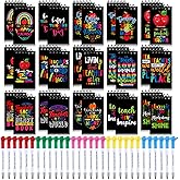 Seajan 30 Pcs Teacher Gifts Teacher Appreciation Gifts Back to School Gifts for Best Teacher Motivational Thumb up Hand Gesture Ballpoint Pen Inspirational Teacher Journal Notebook for Women Men