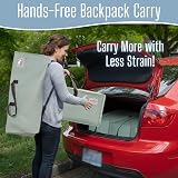 VenO 6 Pack Heavy-Duty Extra Large Moving Bags with Backpack Straps view 4