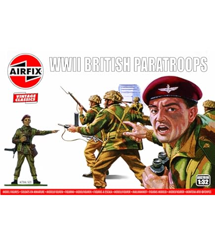 Amazon.com: Airfix Mini Army Figures - A02701V WWII British