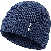 AlturaGo Beanie for Men Women Unisex Winter Hat Cuffed Thick Chunky Knitted Beanies Skull Cap