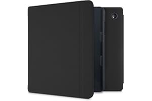kwmobile Case Compatible with Kobo Sage Case - Cover for eReader with Magnetic Closure - Black
