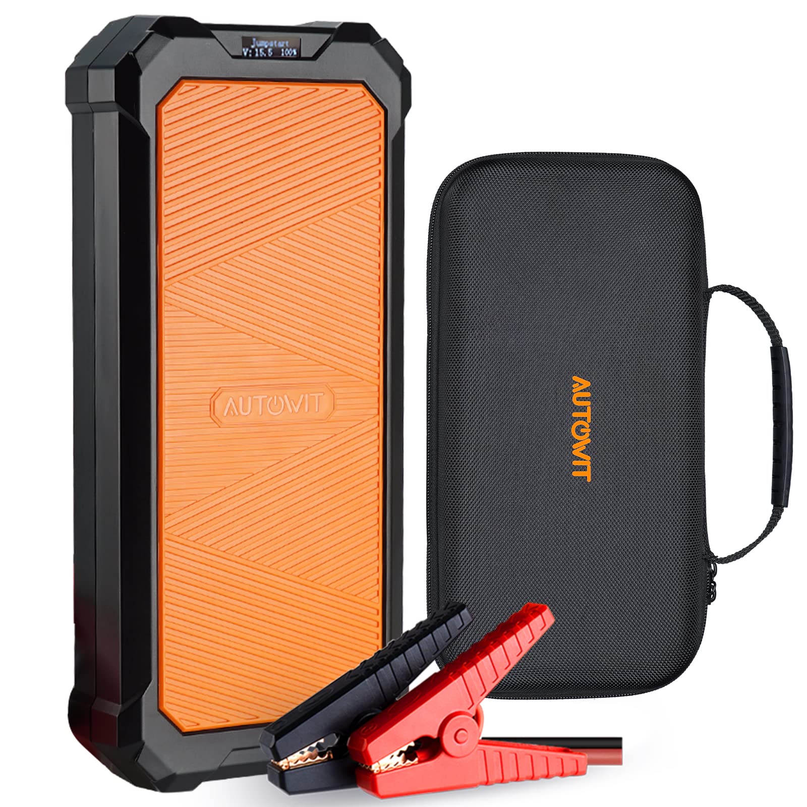 Amazon | Autowit Super Cap2 ジャンプスターター 12V スーパーコンデンサ搭載 リチウムバッテリー無し 事前充電不要 高安全性 急速充放電 12V車用エンジンスターター（最大7.0Lガソリン車・4.0Lディーゼル車対応） 内蔵式スーパーキャパシタ 低劣化 長寿命 収納ケース付き メーカー2年保証 | ジャンプスターター | 車＆バイク