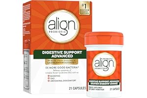 Align Advanced Probiotic Digestive Support, IBS Symptom Relief: Gas, Abdominal Discomfort, Bloating, Helps Healthy Intestinal