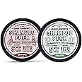 Duke Cannon Shampoo Puck Bundle - Field Mint & Gold Rush Fever | 4.5 oz. Solid Bar | Super-Concentrated, Sulfate-Free | 175+ Washes | Essential Oils & Argan Oil