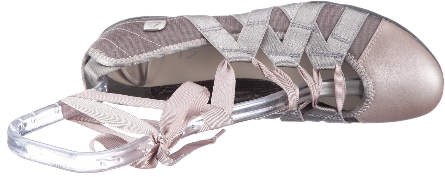 clarks idyllic pump silver