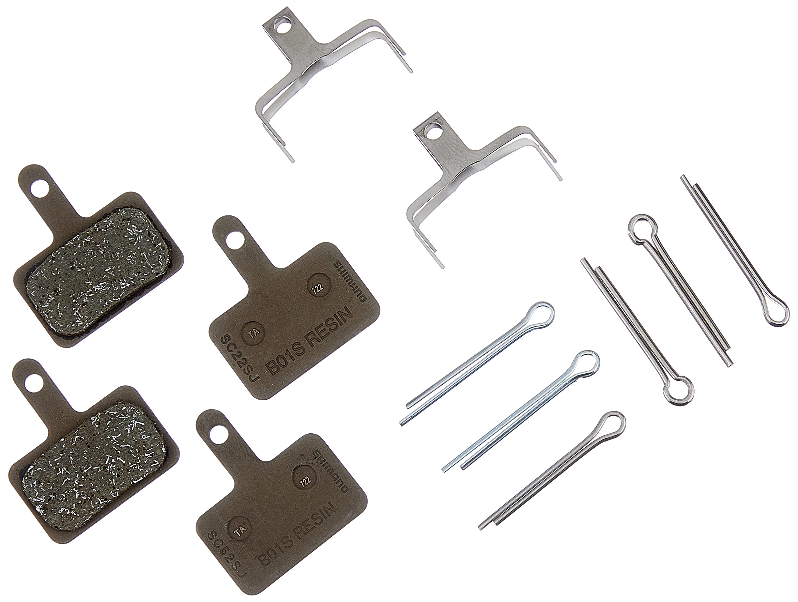 SHIMANO Unisex - Adult B01S/B03S/B05S Brake Pads, Light Brown