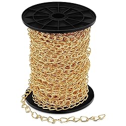 Yaocom 100 ft Galvanized Steel Hanging Jack Chain