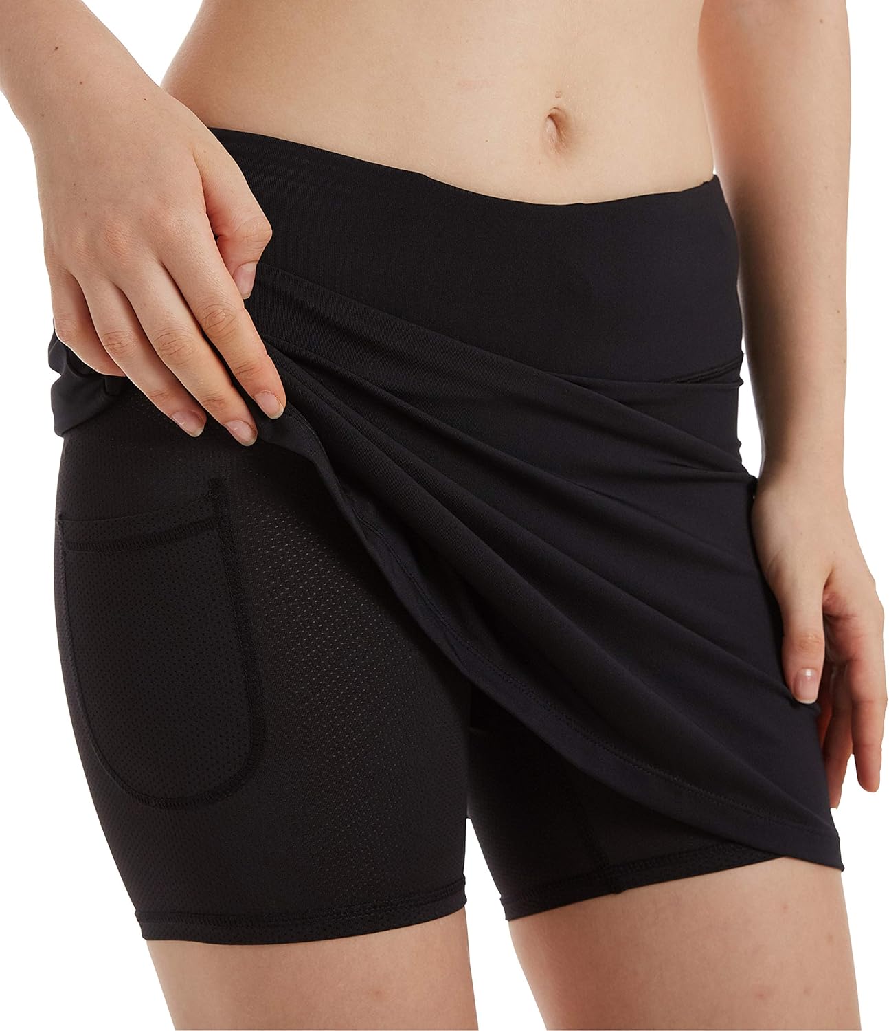 Women's Active Athletic Skirt Sports Golf Tennis Running Pockets Skort: Clothing