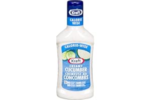 Kraft Creamy Cucumber Salad Dressing, Calorie Wise