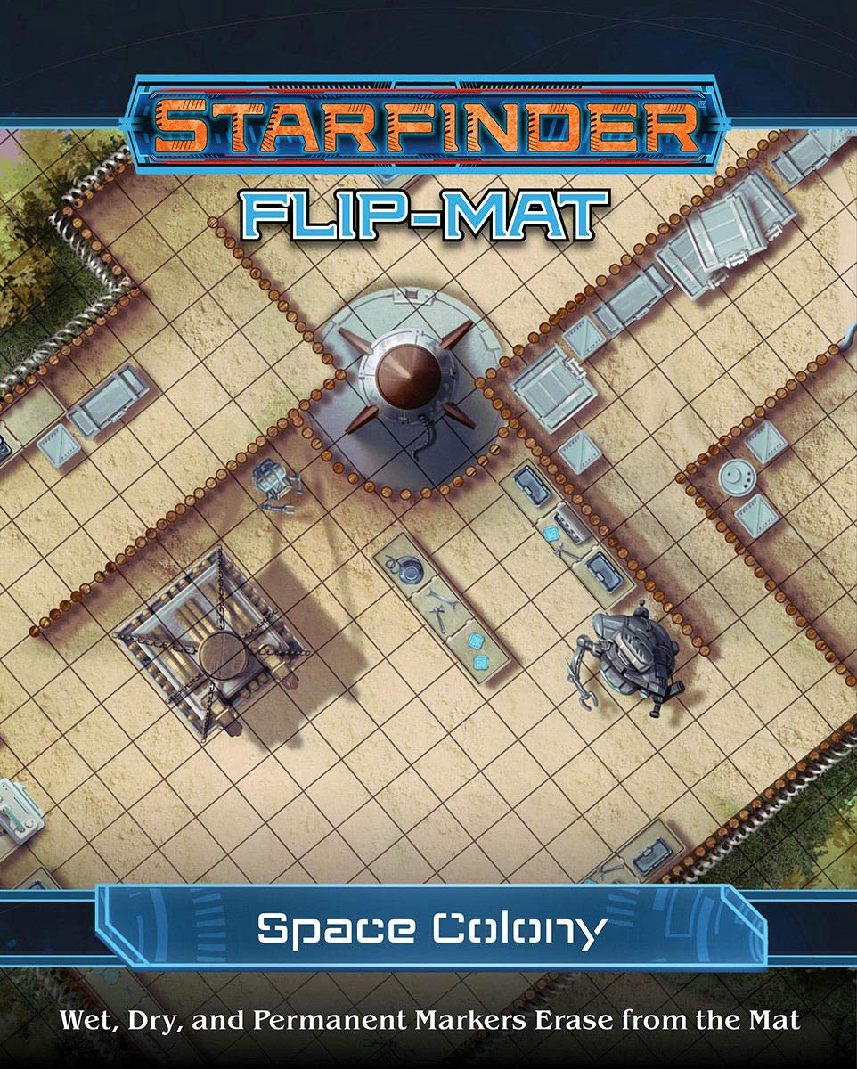 PAIZO STARFINDER FLIP-MAT SPACE COLONY