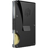 Hayvenhurst Wallet For Men - Reinvented Design Men's Wallet - Slim, Minimalistic & Seamless Card Case, Blocks RFID Scanners, Holds 12 Cards (Obsidian)