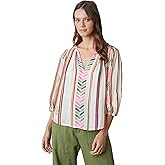 Velvet by Graham & Spencer Women's Beth Novelty Jacquard Top