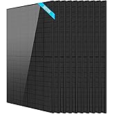 SUNGOLDPOWER 10PCS 500W Solar Panels Monocrystalline UL 61730, Grade A Solar Cell, Waterproof IP68, High Efficiency Solar Pan