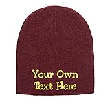 Love Sketches Custom Embroidered Beanie Men Women
