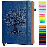 Vintage Leather Journal with 300 Numbered Pages,A4