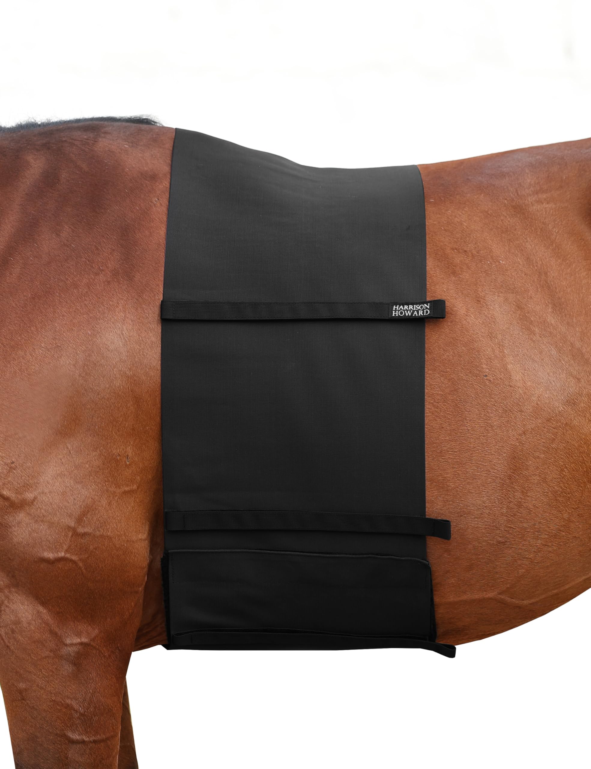 Photo 1 of Harrison Howard Horse Belly Guard Body Bandage Wrap Spur Mark Protector Belly Cover Skin Guard Full Size