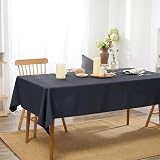 Deconovo Water Resistant Oxford Tablecloth 59x59in Square Polyester view 2