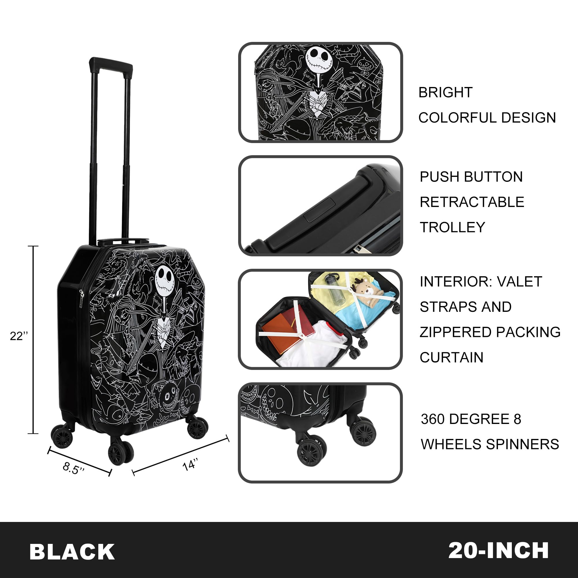 Bioworld Nightmare Before Christmas Jack Skellington 20