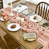 Artoid Mode Boho Peach Gauze Table Runner 300 cm Polyester view 2
