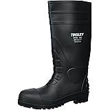 TINGLEY Overshoes Pilot 15" Steel Toe PVC Knee Boots