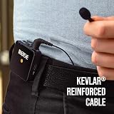 RØDE Lavalier GO Professional Lavalier Microphone Black 4.0mm 3.5mm TRS view 6