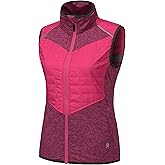 Little Donkey Andy Women's Lightweight Golf Vest Warm Outdoor Sleeveless Jacket for Hiking Travel Running Casual