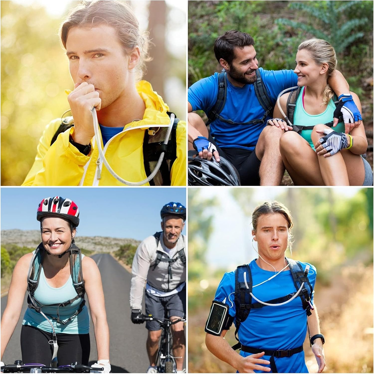 BROTOU Hydration Water Bladder 2L Leak Proof Water Reservoir, BPA Free and Taste Free, Hydration Bag Pack Hiking, Outdoor, Cycling, Running, Climbing and Camping : Sports & Outdoors