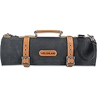 14-Pockets Knife roll, Leather knife roll, Knife roll canvas, Knife bag holders, Knife roll bag, Chef bag, Chef knife bag, Ch