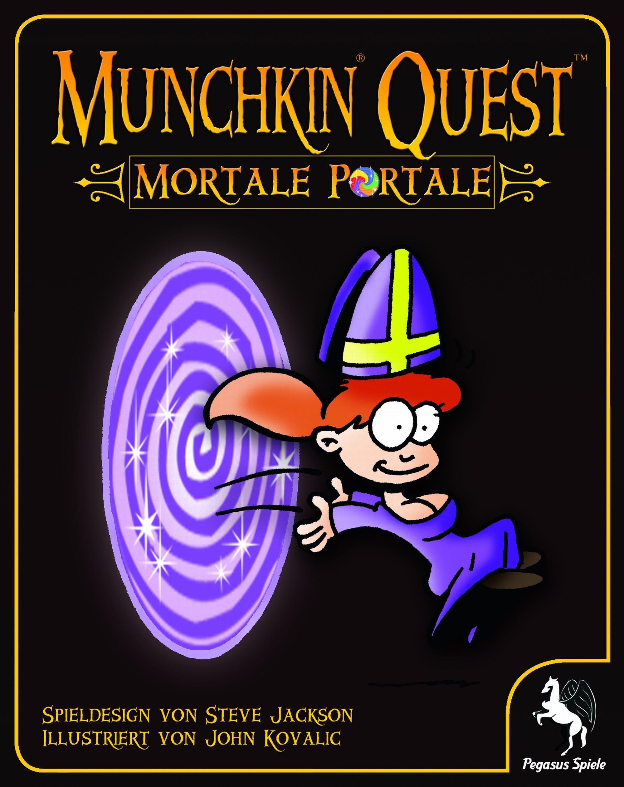 Pegasus Spiele 51952G – Munchkin Quest: Portale Mortale