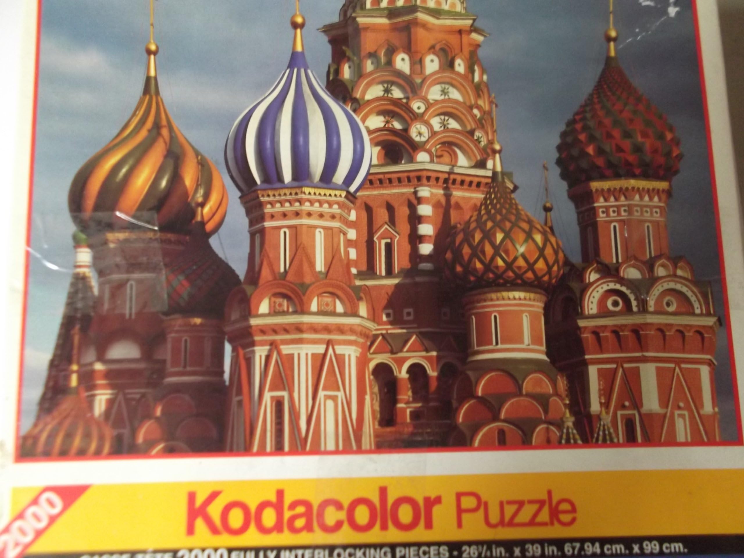 St. Basil's Cathedral 2000 Piece Puzzle